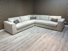 NAPLES Fabric Large Corner Sofa ( 3 Corner 3 ) - RRP £2,495