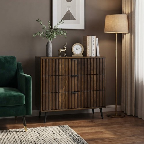 Stylish fluted chest - fluted,