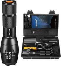 Lumitact G700 Led Torch Rechargeable Super Bright CREE Led Tactical Flashlight