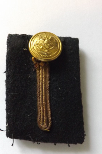 Cloth bullion button - bullion, badge