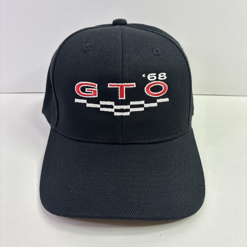 1968 pontiac gto hat - 1968, black