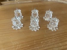 Swarovski Crystal Mini Candle Holders Set of 6