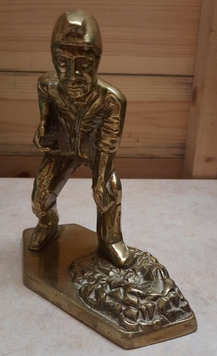 Vintage heavy brass coal - vintage,