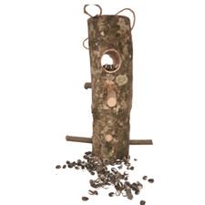 WILD BIRD HANGING FEEDER, FEED STATION,ALL NATURAL, NO GLUE/ADHESIVES USED, SEED