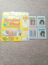 Nabisco Shredded Wheat Cereal Cards And Cereal Packet. 