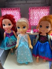 DISNEY Toddler Dolls FROZEN Elsa Anna LITTLE MERMAID Ariel Toy Doll Play