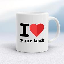 Personalised I Love Mug