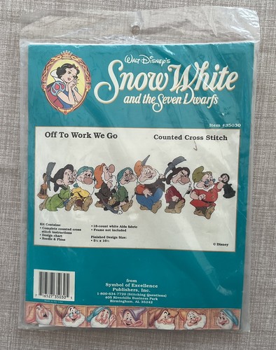 Cross stitch kit walt - stitch, disney