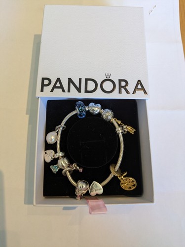 Pandora bracelet and charm - bracelet,