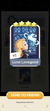 Luna Lovegood monopoly go
