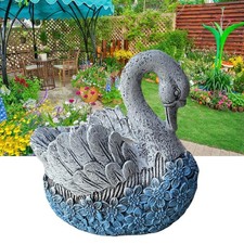 Swan Flowerpot Plant Pot