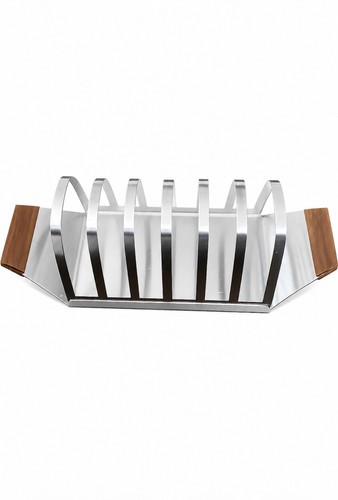 Walnut stainless steel small - walnut,