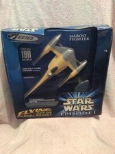 ESTES: RARE 1998: STAR WARS EPISODE 1 ''NABOO FIGHTER''  FLYING MODEL ROCKET