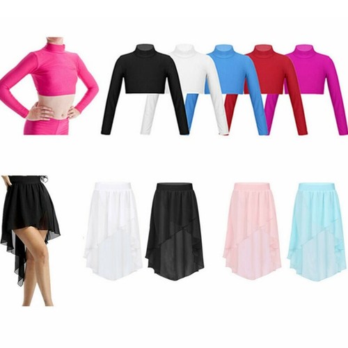Girl ballet jazz dance crop - girl's,