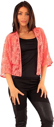 Ladies lace bolero evening - bolero,