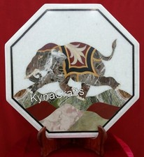 Corner Table Top Inlaid with