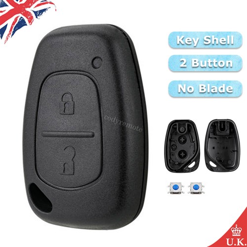 2button remote key fob case - fob,
