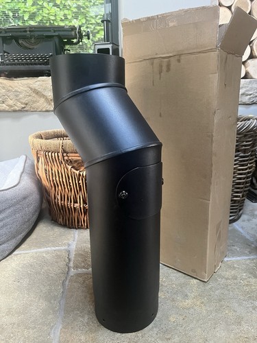 Inch matt black stove pipe - 6,