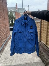 Ma Strum Blue Overshirt Size L