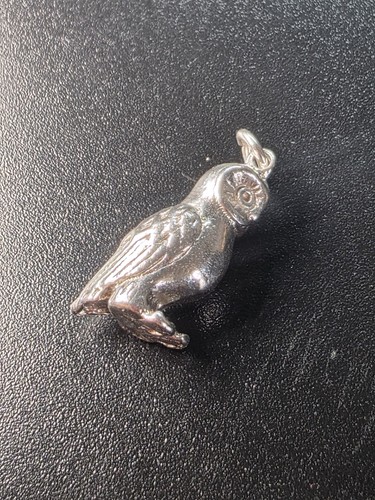 Vintage sterling silver - silver, owl