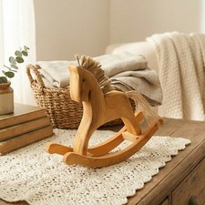 Handmade Wooden Rocking Horse