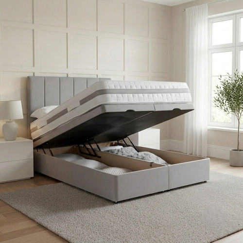 Ottoman divan bed plush velvet - ottoman,
