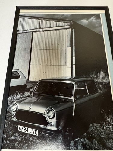 Framed original 1985 austin - framed,