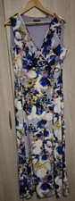 Nina Leonard Floral Maxi Dress