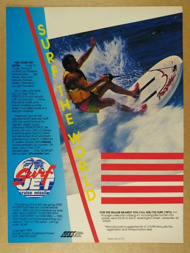 1989 surf jet freestyle - 1989,