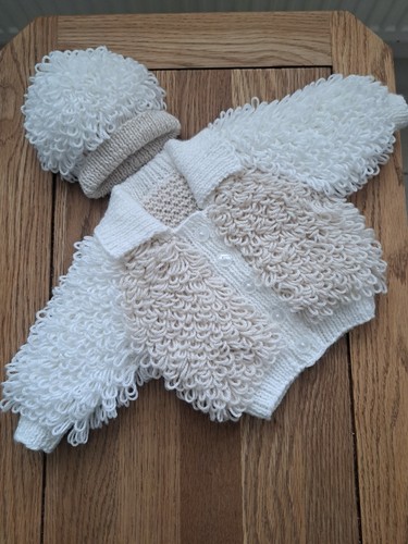 Hand knitted baby - baby, loopy