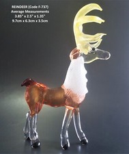 Beautiful GLASS REINDEER DEER