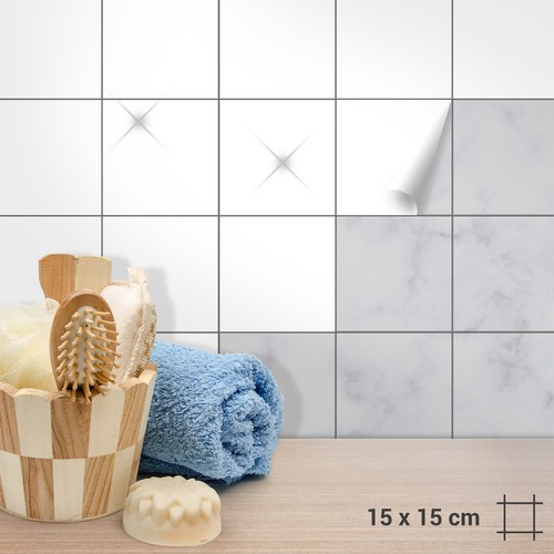 Tile stickers 15cm - stickers,