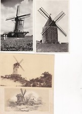 Windmills - 8 old post cards