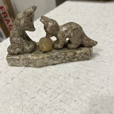 Vintage USSR Figure Stone