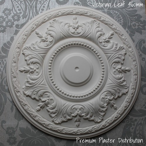 Plaster ceiling rose floral - plaster,