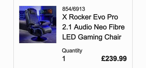 Rocker evo pro - rocker, black