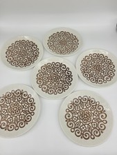 6x Biltons Celtic Rose Plates