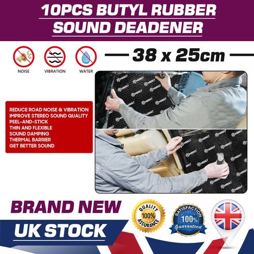 Butyl sound deadening mat - deadening, 2mm