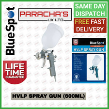 Bluespot HVLP Gravity Feed Air Paint Spray Gun 600ml Cup With 1.5mm Nozzle