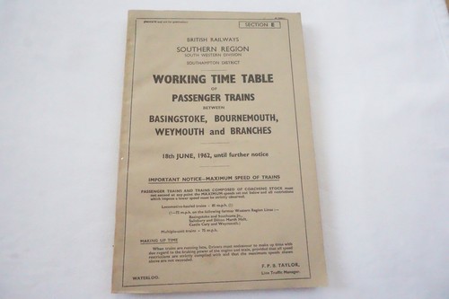 1962 southern reg railway - reg,