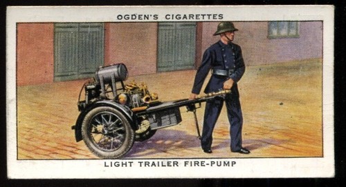 Tobacco card ogdens air raid - tobacco, card,
