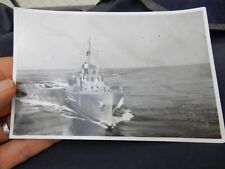 E BOAT  SCHNELLBOOT ? WW2 ERA  PRIVATE PHOTO   14 X 9 CM 