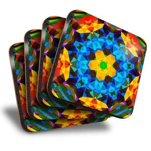 Set square coasters - 4,