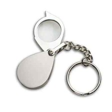 10X Magnifier Folding Keyring