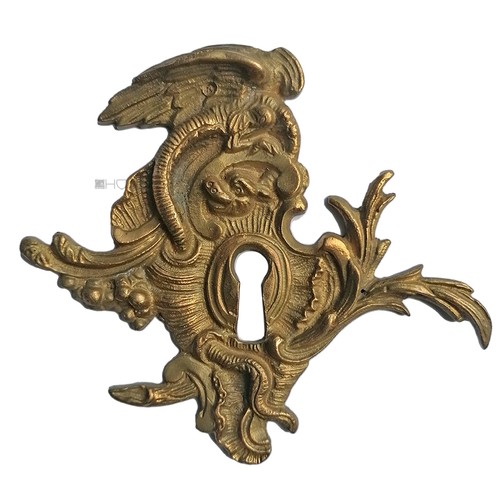 Bronze key sign - antique, dragon