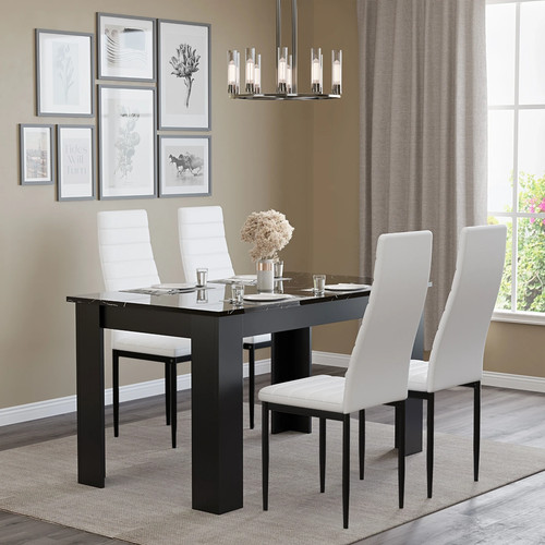 High gloss dining - high, and