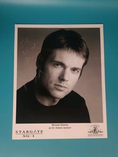 Michael Shanks Autograph Signed Photo 10x8 MGM Stargate SG 1 Dr Daniel Jackson 