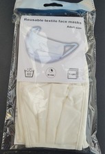 5x Face Mask Washable UK Reusable Quality Masks Mouth Nose Breathable Protection