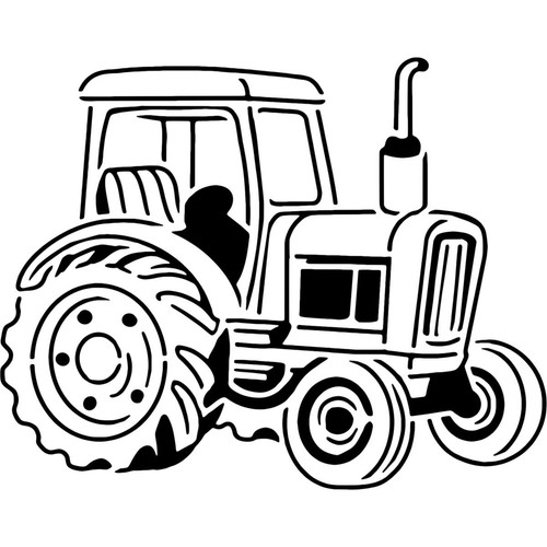 Farm tractor reusable - tractor', wall