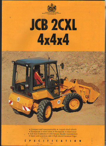 Jcb 2cxl 4x4x4 - jcb,